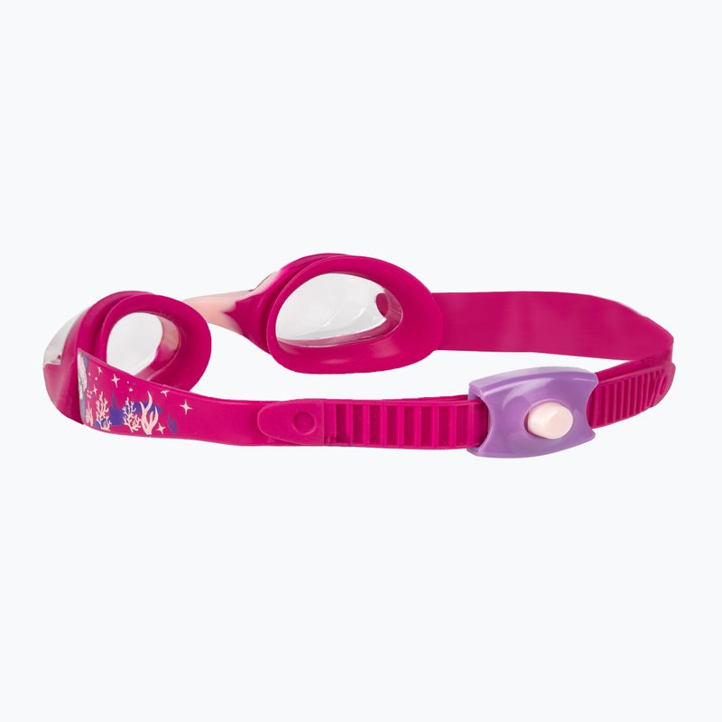 Okulary do pływania dziecięce Speedo Illusion blossom/electric pink/clear 4