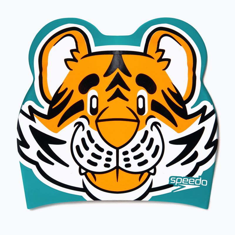 Czepek pływacki dziecięcy Speedo Printed Character aanadi orange/aquarium 3