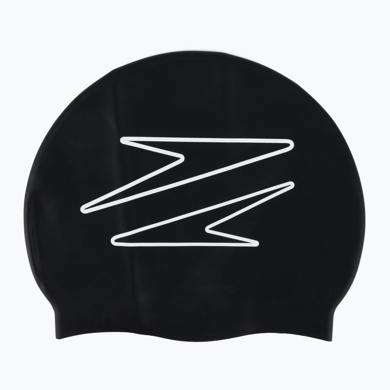 Czepek pływacki Speedo Printed Silicone black/white