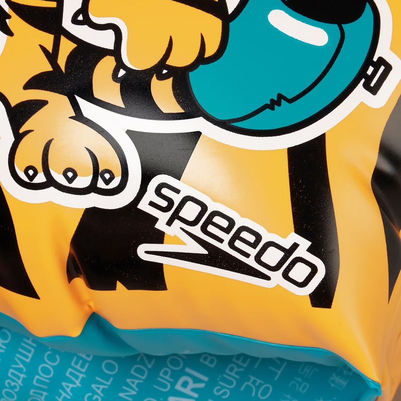 Rękawki do pływania dziecięce Speedo Character Printed Armbands aanadi orange/aquarium/black 4