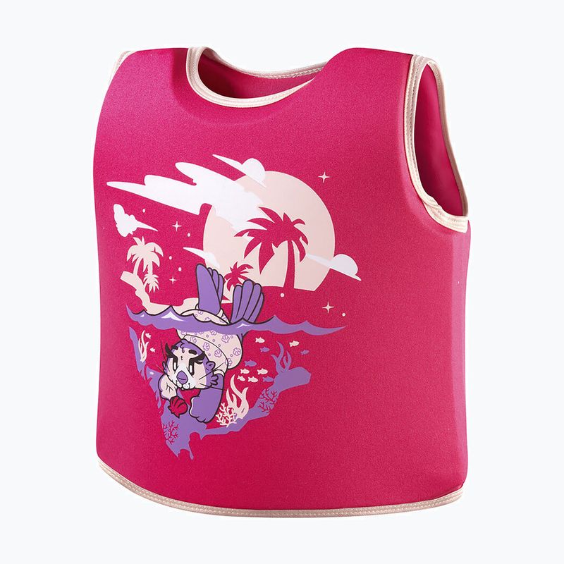 Kamizelka do pływania dziecięca Speedo Printed Float Vest aria miami lilac/sweet taro 5