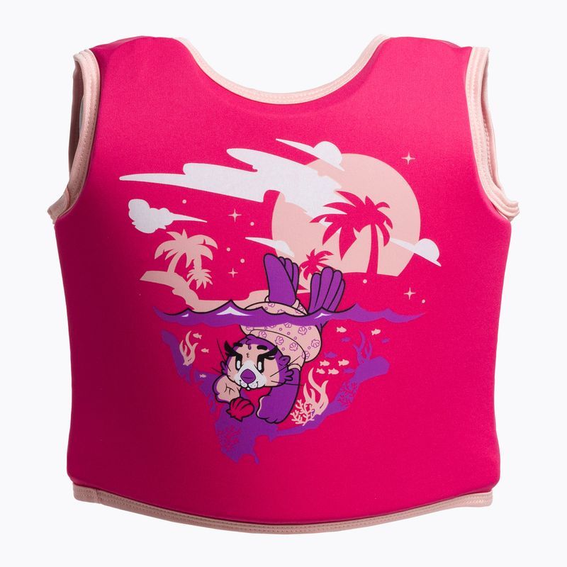 Kamizelka do pływania dziecięca Speedo Printed Float Vest aria miami lilac/sweet taro 2