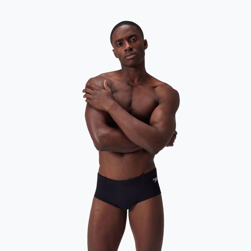 Bokserki pływackie męskie Speedo Endurance+ 13.5cm Brief black 3