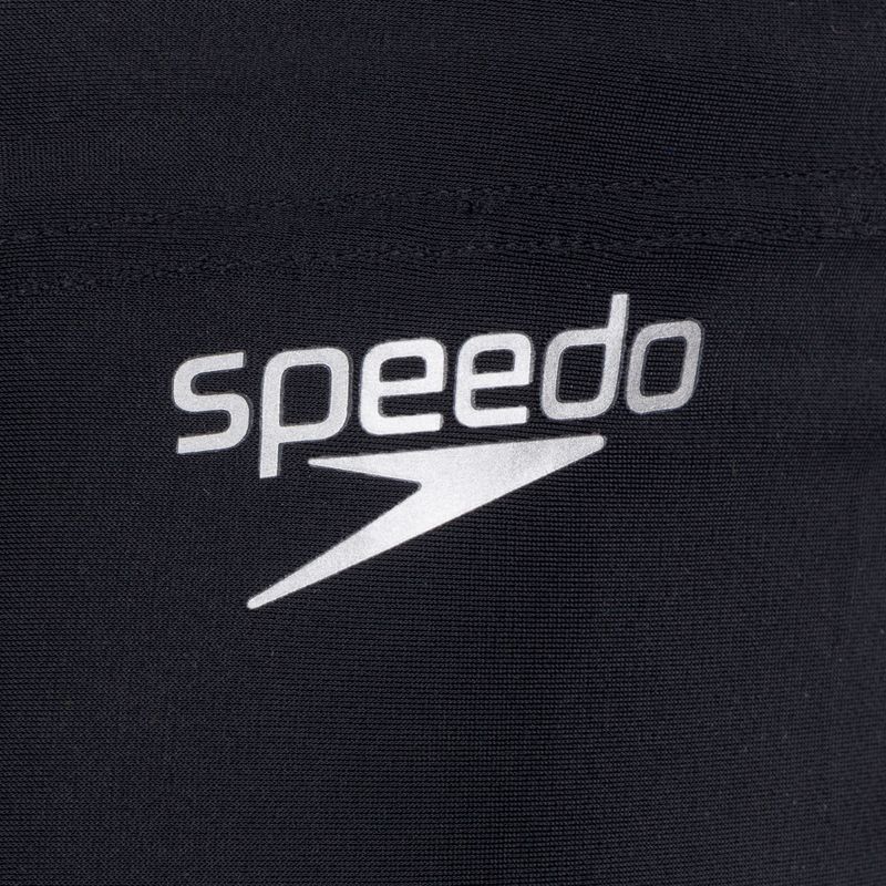 Bokserki pływackie męskie Speedo Allover Digital V-Cut Aquashort black/blue 4