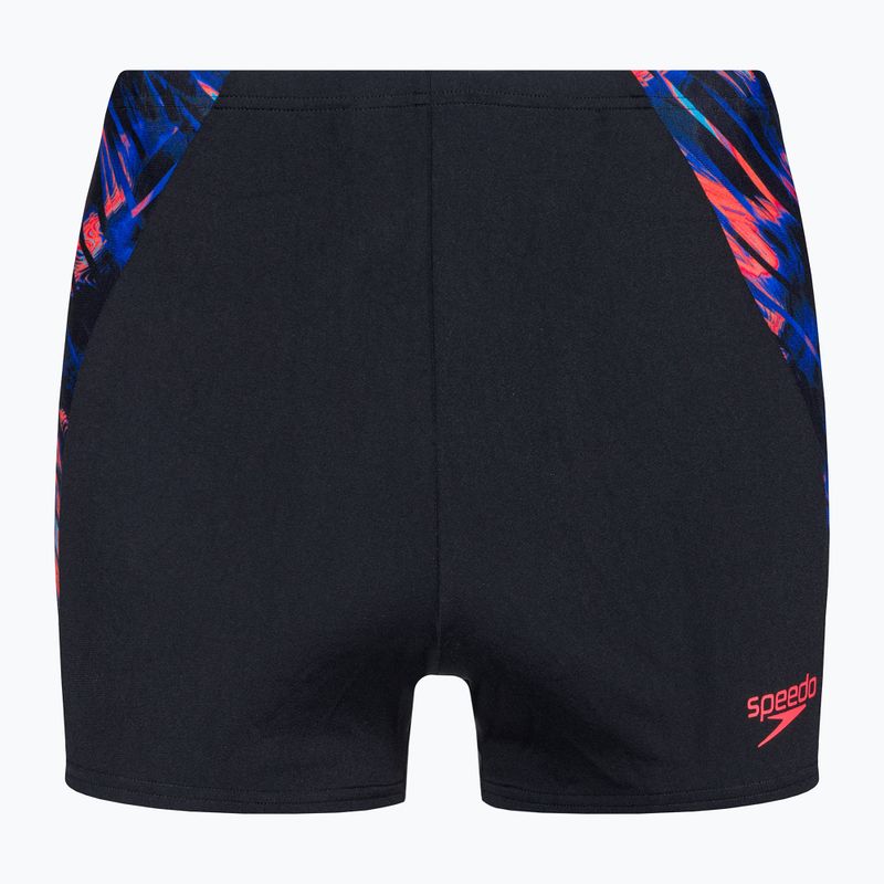Bokserki pływackie męskie Speedo Eco END+ Splice Aquashort black/orange