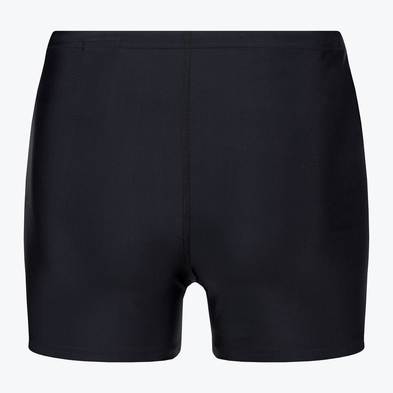 Bokserki pływackie męskie Speedo Tech Print Aquashort black/orange 2