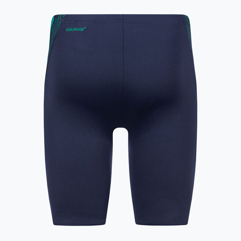 Jammery pływackie męskie Speedo Hyper Boom Splice navy/green 2
