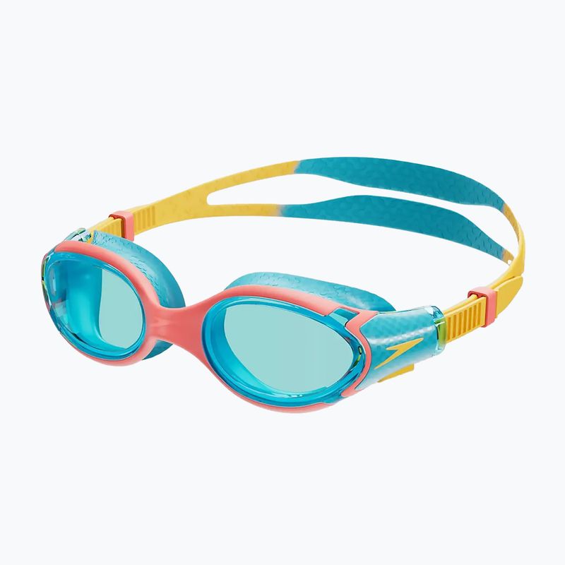 Okulary do pływania dziecięce Speedo Biofuse 2.0 bolt/mango/coral beach/blue 2