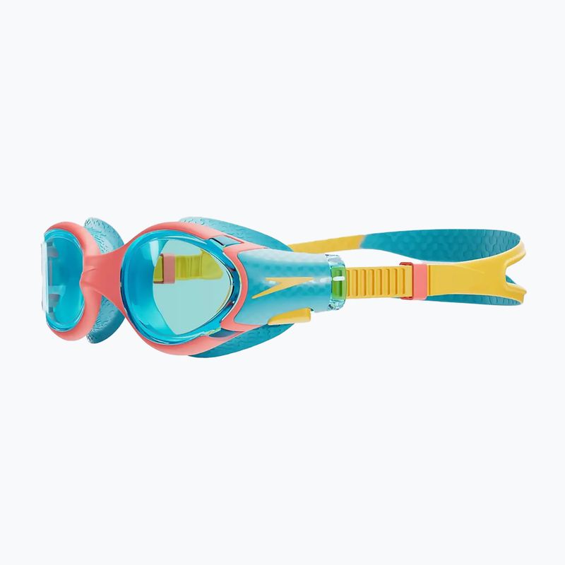 Okulary do pływania dziecięce Speedo Biofuse 2.0 bolt/mango/coral beach/blue 3