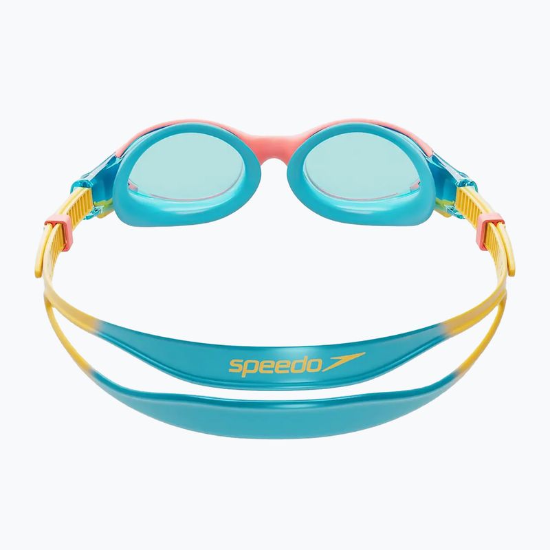 Okulary do pływania dziecięce Speedo Biofuse 2.0 bolt/mango/coral beach/blue 4