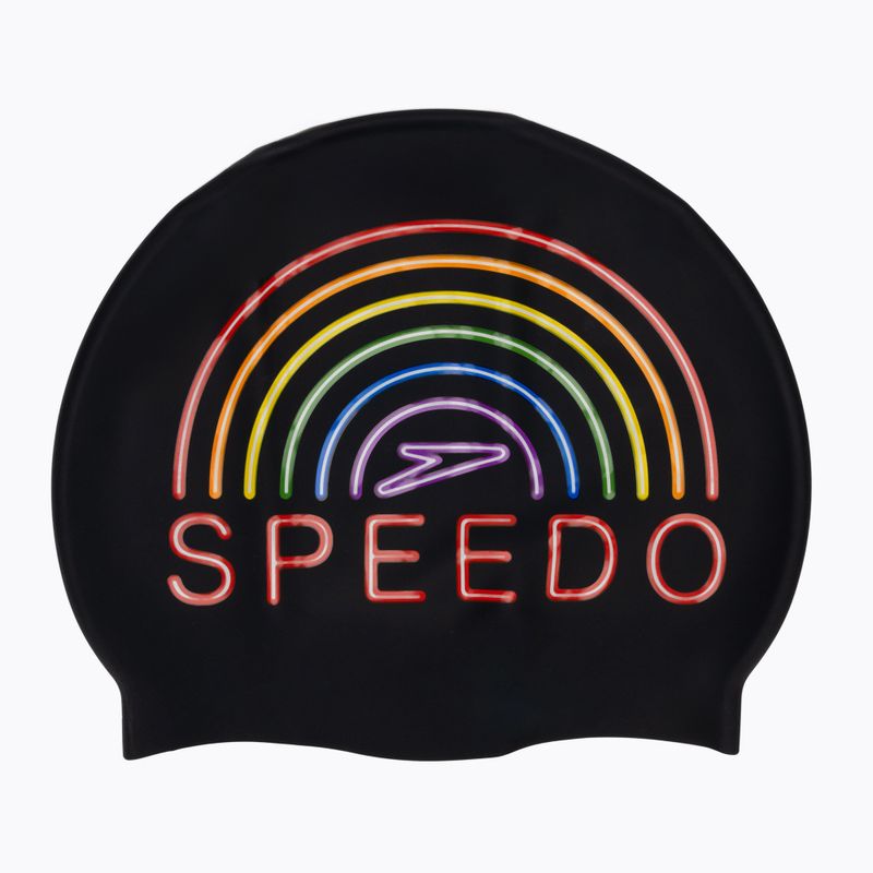 Czepek pływacki Speedo Printed Silicone pride rainbow