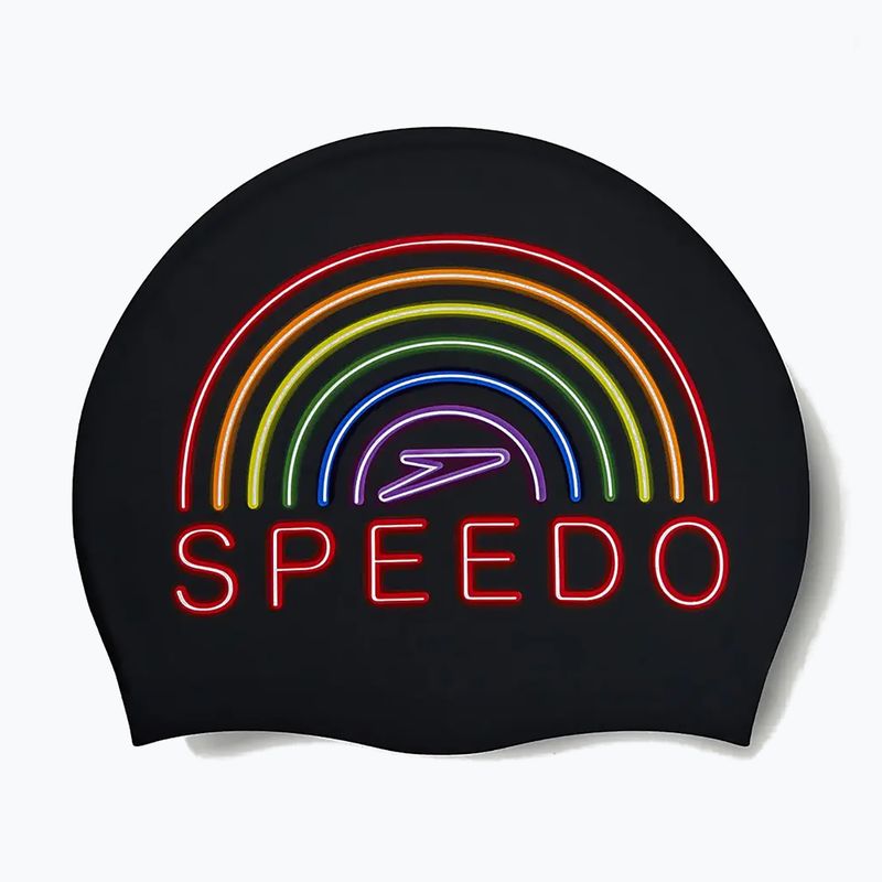 Czepek pływacki Speedo Printed Silicone pride rainbow 2
