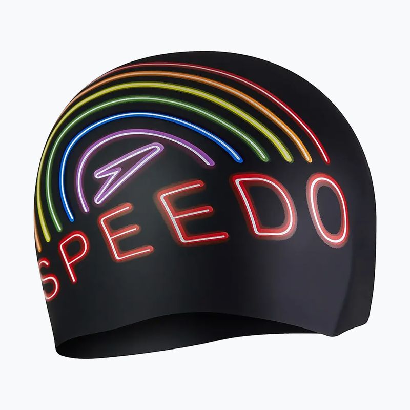 Czepek pływacki Speedo Printed Silicone pride rainbow 3