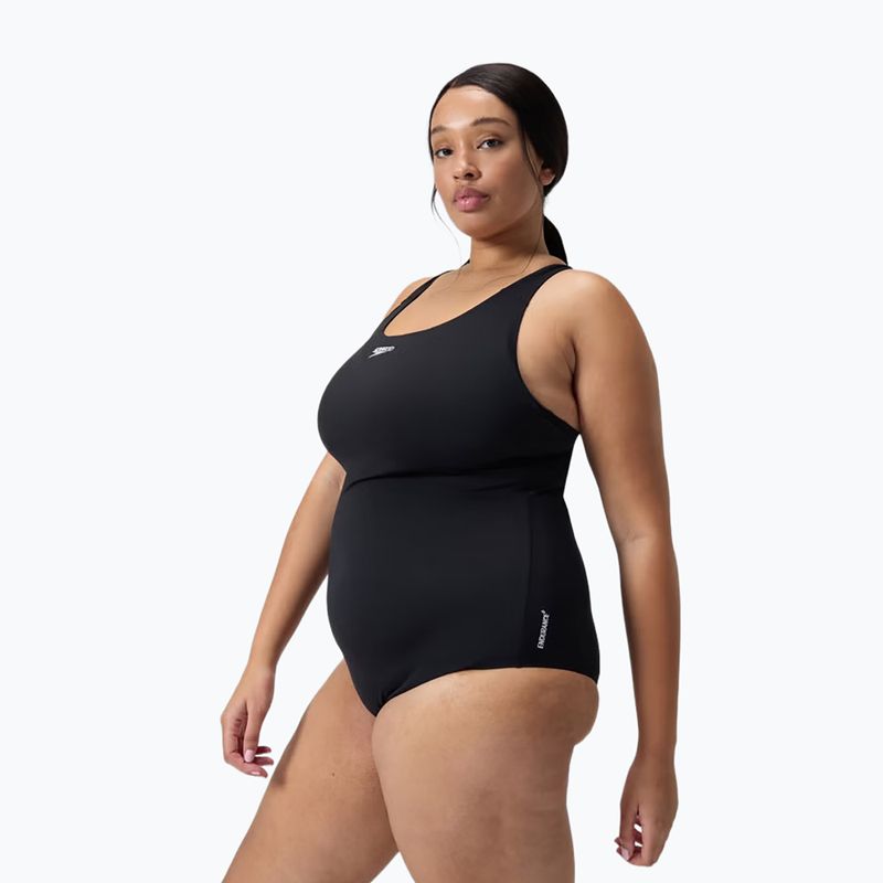 Strój pływacki jednoczęściowy damski Speedo Endurance+ Medalist Plus Size black 4