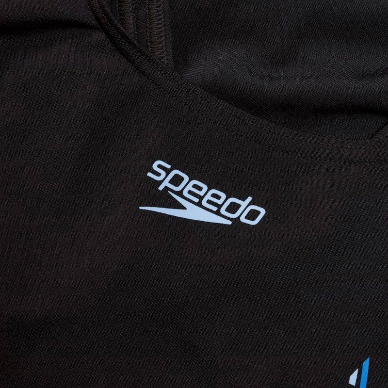 Strój pływacki jednoczęściowy damski Speedo Placement Muscleback true navy/true cobalt/curious blue 3