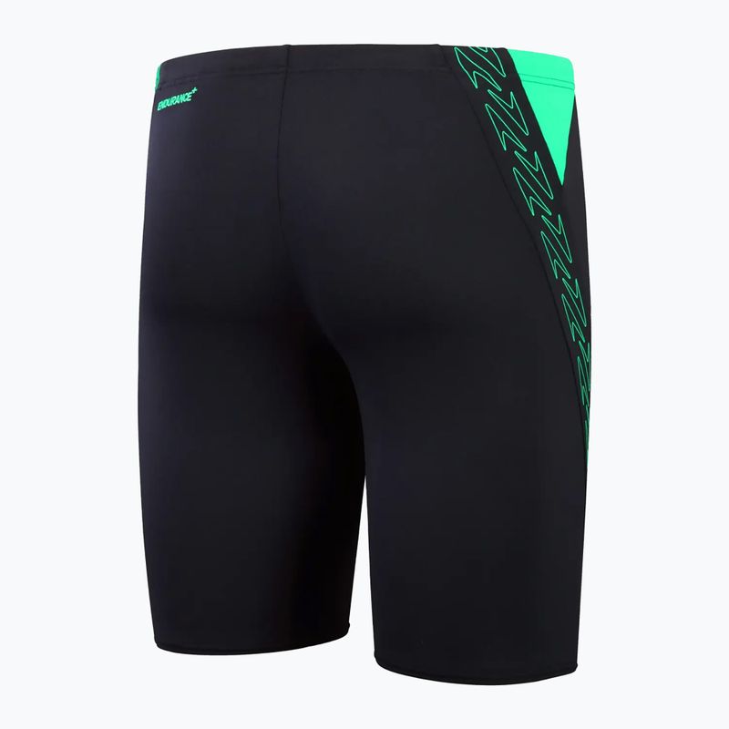 Jammery pływackie męskie Speedo Hyper Boom Splice true navy/herlequin green 2