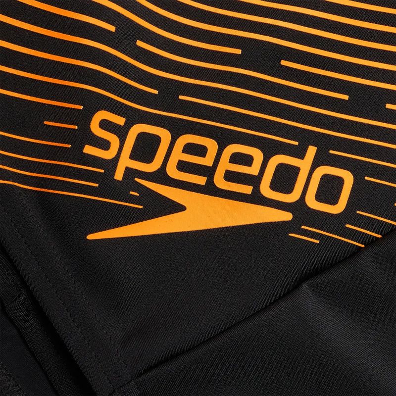 Jammery pływackie męskie Speedo Medley Logo black/mandarin peel 4