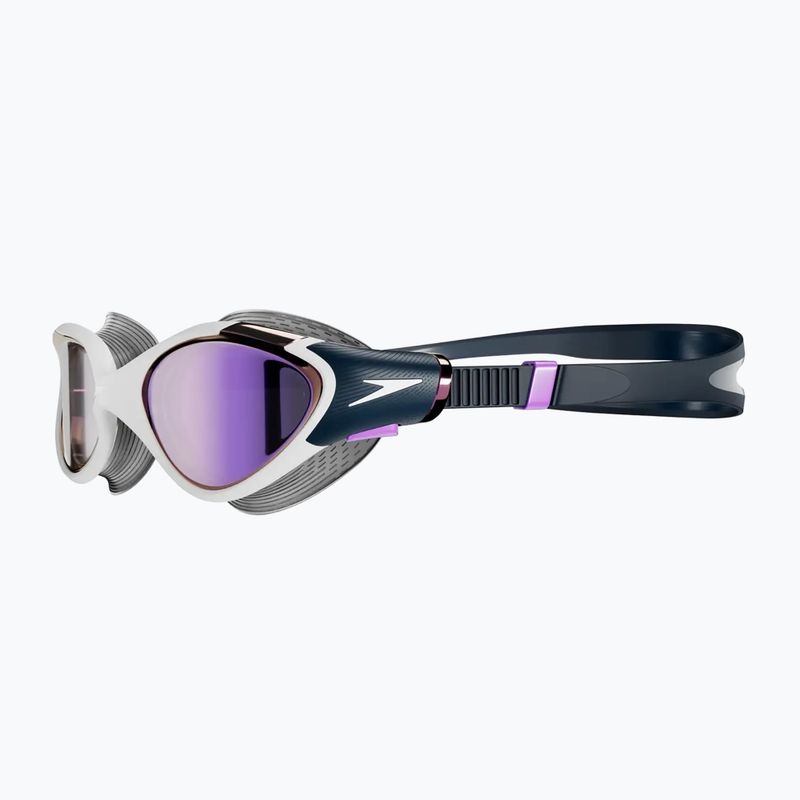 Okulary do pływania Speedo Biofuse 2.0 Mirror white/true navy/sweet purple 3