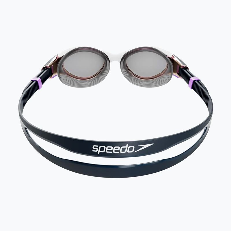 Okulary do pływania Speedo Biofuse 2.0 Mirror white/true navy/sweet purple 4