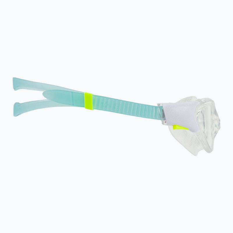 Okulary do pływania damskie Speedo Biofuse 2.0 clear/white/marine blue/clear 3