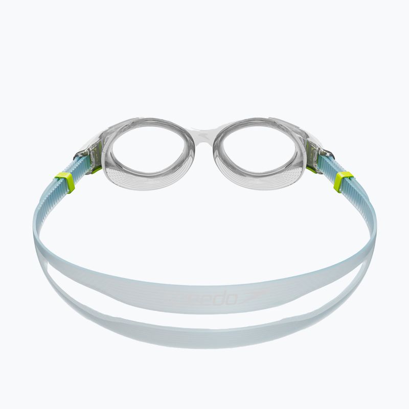 Okulary do pływania damskie Speedo Biofuse 2.0 clear/white/marine blue/clear 3