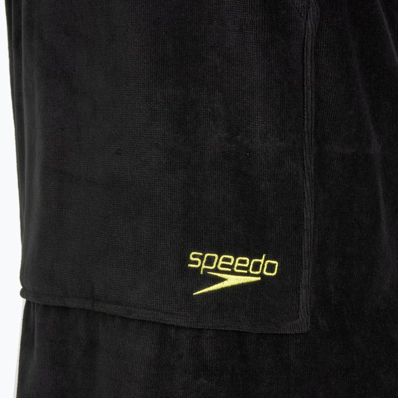 Ponczo Speedo Swim Poncho S black/hyper yellow 3