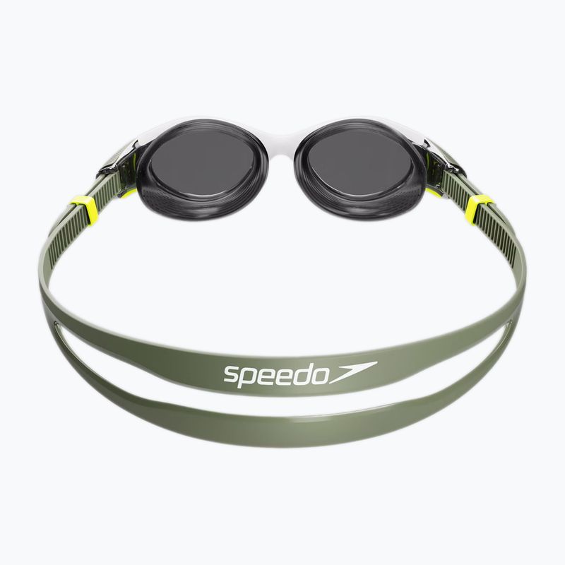 Okulary do pływania damskie Speedo Biofuse Polarised 2.0 country green/hyper yellow/white 3