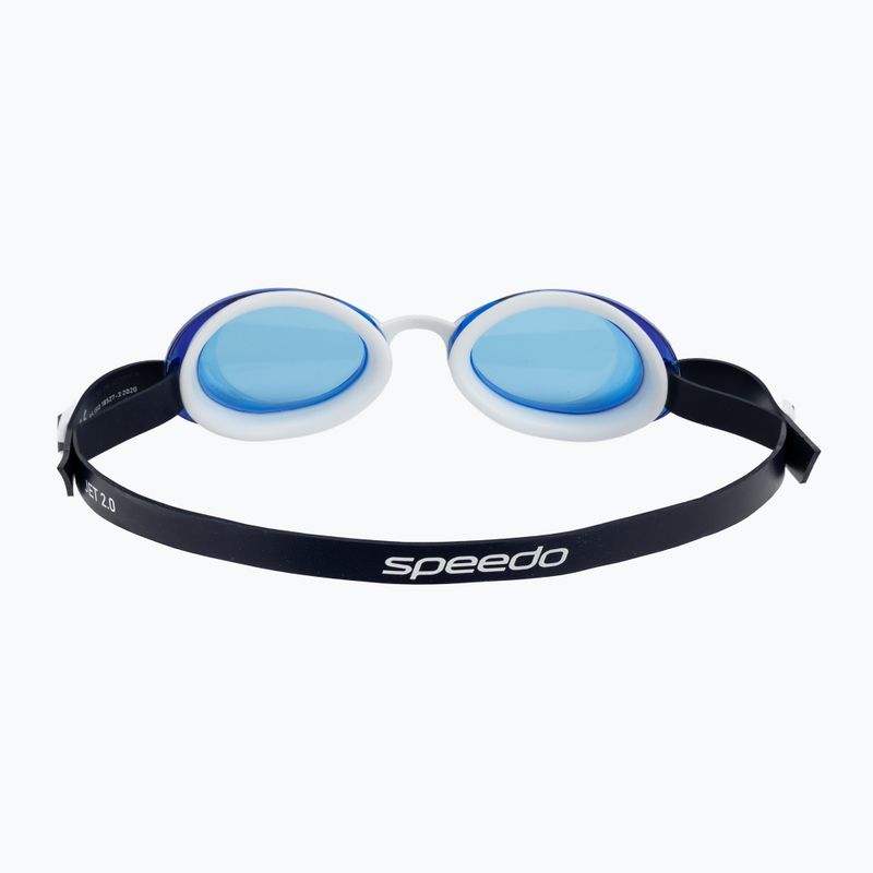 Okulary do pływania Speedo Jet 2.0 bondi blue/white/true navy 4