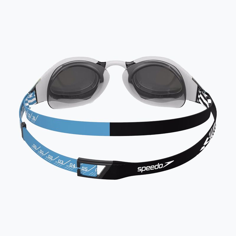 Okulary do pływania Speedo Fastskin Hyper Elite Mirror picton blue/black/white 3