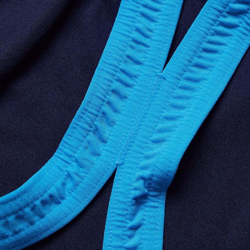 Strój pływacki jednoczęściowy damski Speedo Placement Digital Powerback true navy/siren red/punch blue 4