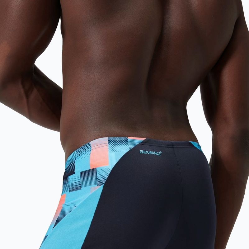 Bokserki pływackie męskie Speedo Endurance+ MAX Splice Aquashort true navy/picton blue/siren red 10