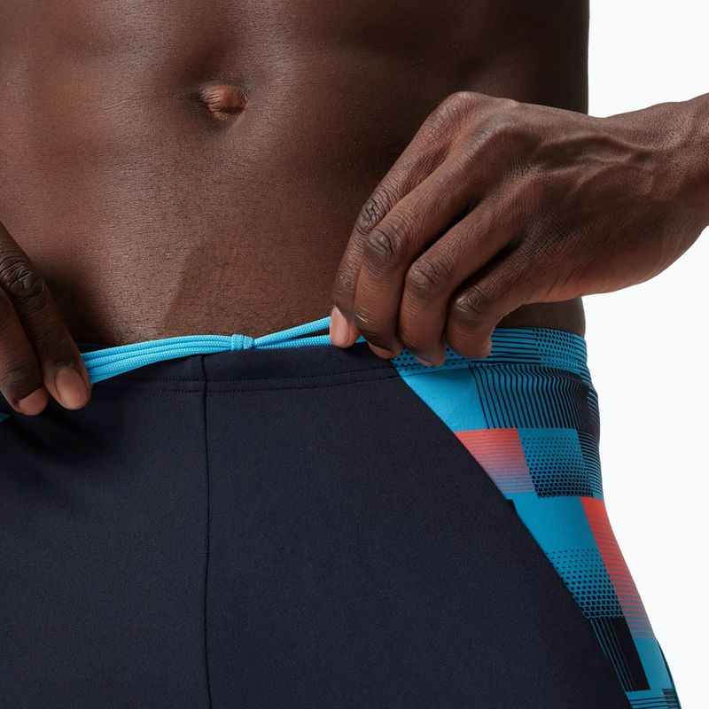 Bokserki pływackie męskie Speedo Endurance+ MAX Splice Aquashort true navy/picton blue/siren red 12