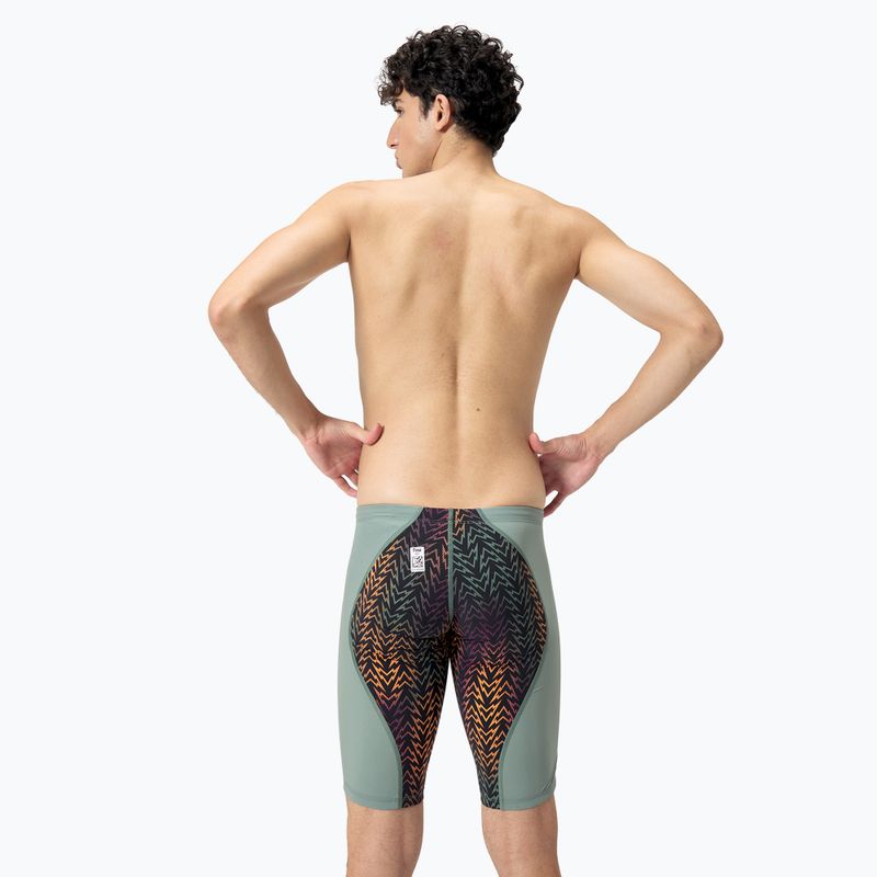 Jammery pływackie męskie Speedo Fastskin LZR Ignite Jammer country green/black/nectarine 2