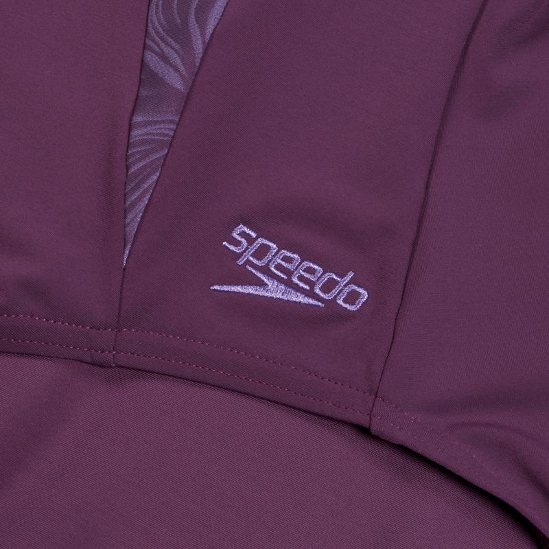 Strój pływacki jednoczęściowy damski Speedo Shaping Printed LunaElustre One Piece plum dandy 3