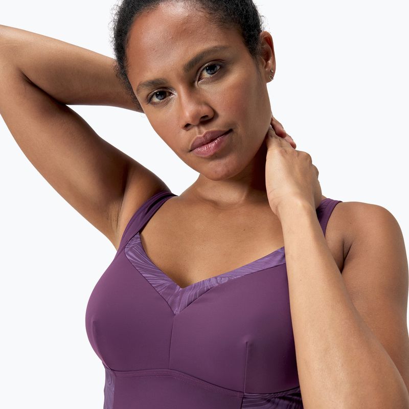 Strój pływacki jednoczęściowy damski Speedo Shaping Printed LunaElustre One Piece plum dandy 9