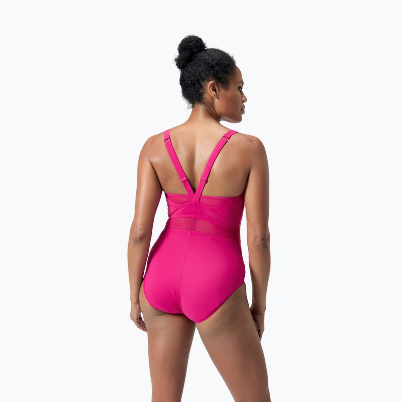 Strój pływacki jednoczęściowy Speedo Shaping LuniaGlow One Piece magenta haze 7