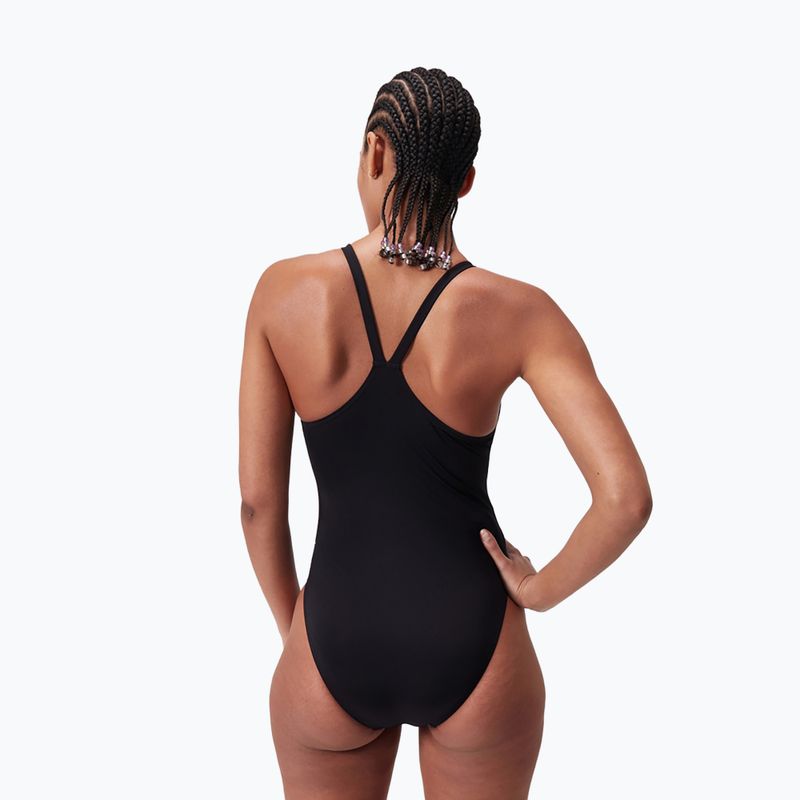 Strój pływacki jednoczęściowy damski Speedo Endurance+ V-Back black 8