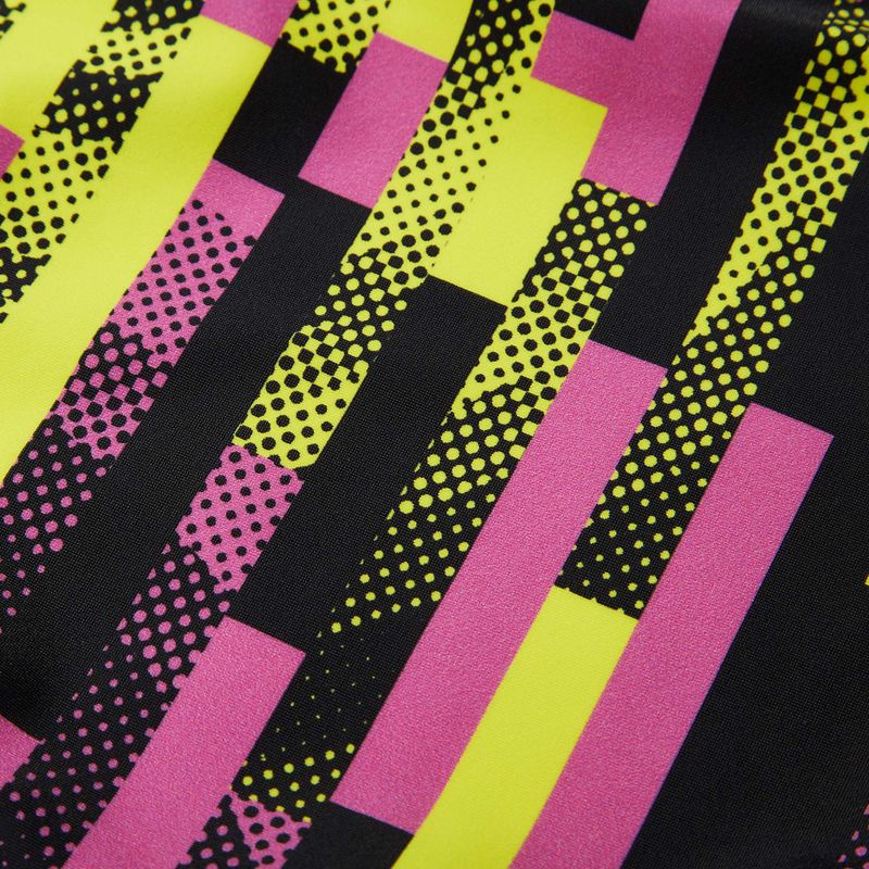 Strój pływacki jednoczęściowy dziecięcy Speedo Digital Allover Splashback black/kiki pink/lemon drizzle 4