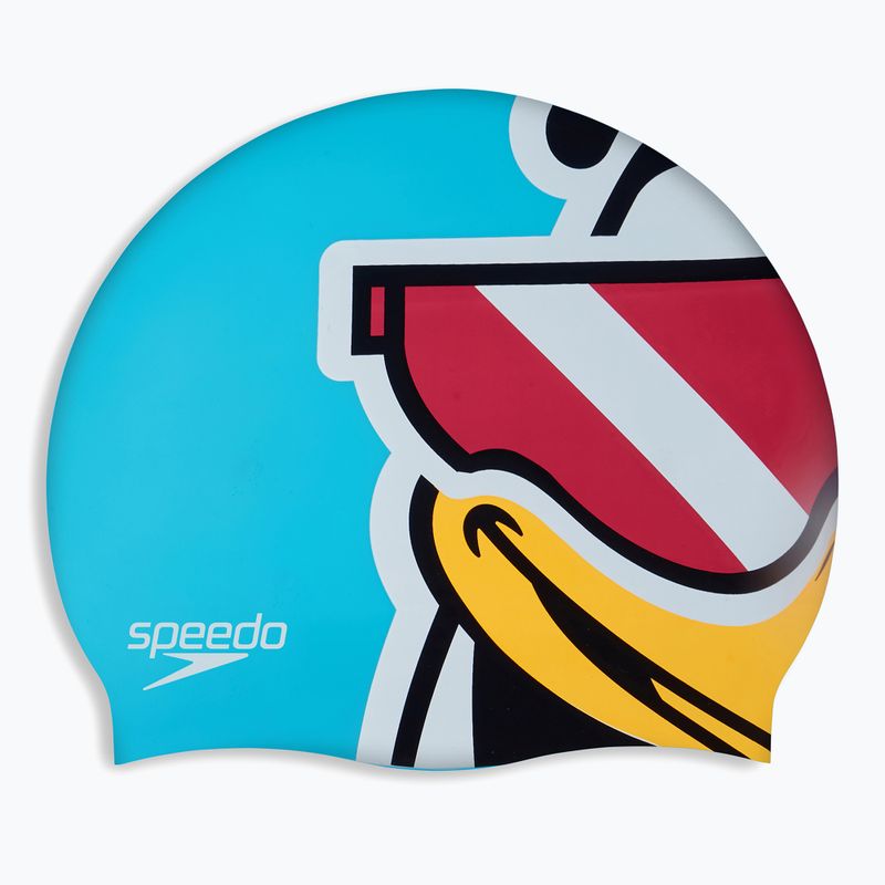 Czepek pływacki dziecięcy Speedo Printed Character chima kira azure 4