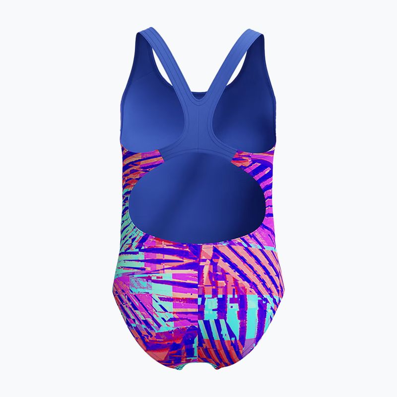 Strój pływacki jednoczęściowy dziecięcy Speedo Digital Allover Splashback cobalt pop 2