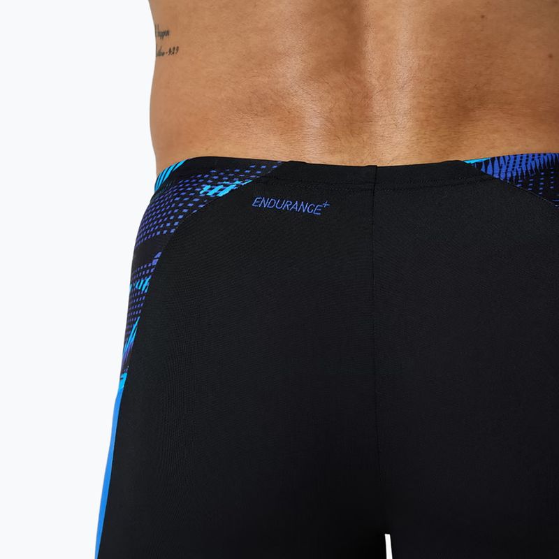 Jammery pływackie męskie Speedo Endurance+ Max Splice Jammer black/cobalt pop 9