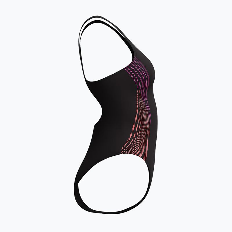 Strój pływacki jednoczęściowy damski Speedo Placement Muscleback neon violet 7