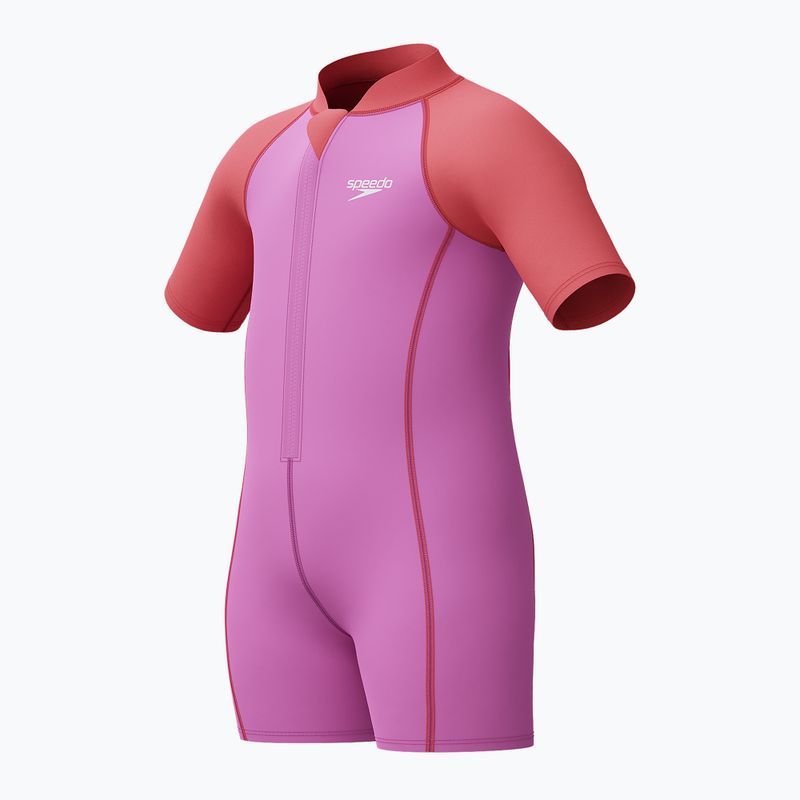 Pianka do pływania dziecięca Speedo Learn To Swim Neoprene neon violet 3