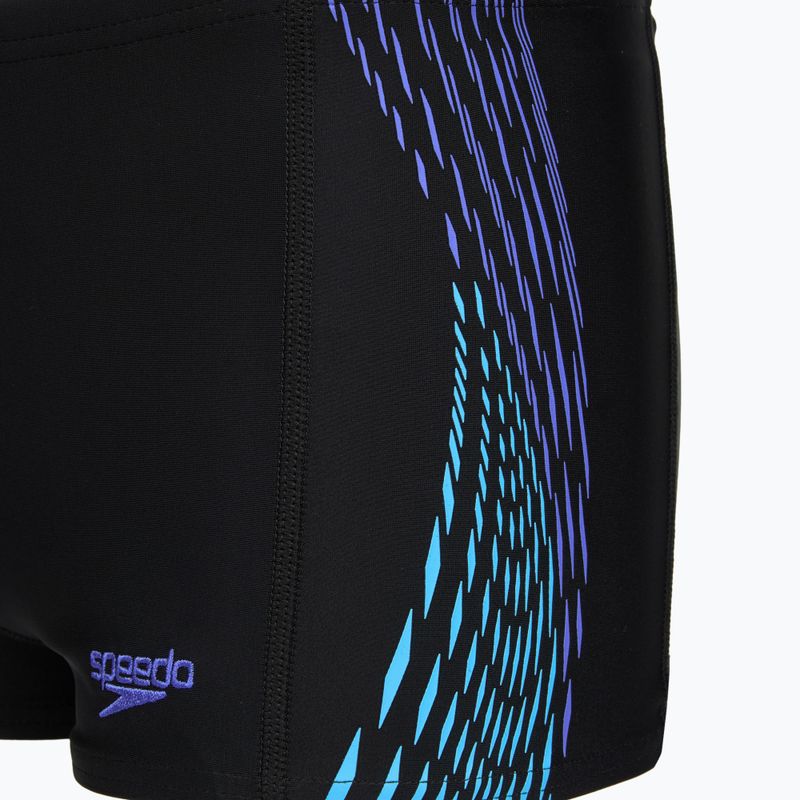 Bokserki pływackie dziecięce Speedo Plastisol Placement Aquashort cobalt pop 3