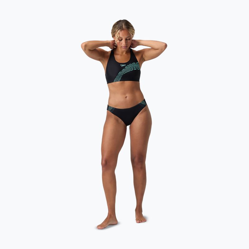 Strój pływacki dwuczęściowy damski Speedo Placement Bikini komplet arctic glass 6