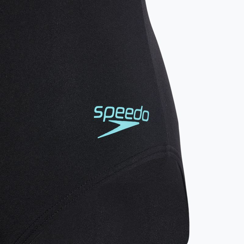 Strój pływacki jednoczęściowy damski Speedo Flex Band with Swim Bra anthracite 3
