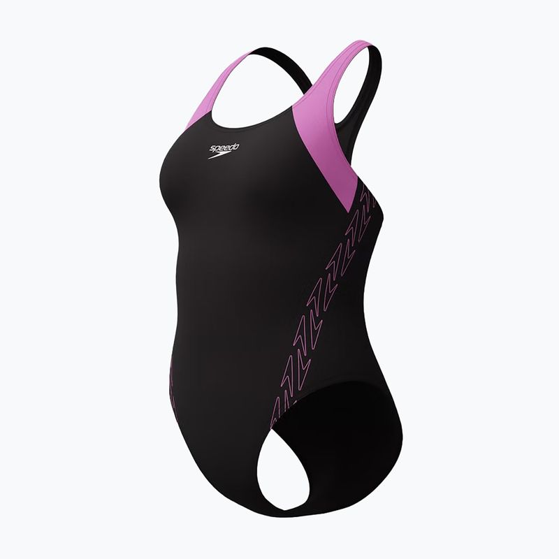 Strój pływacki jednoczęściowy damski Speedo HyperBoom Splice Racerback neon violet 3
