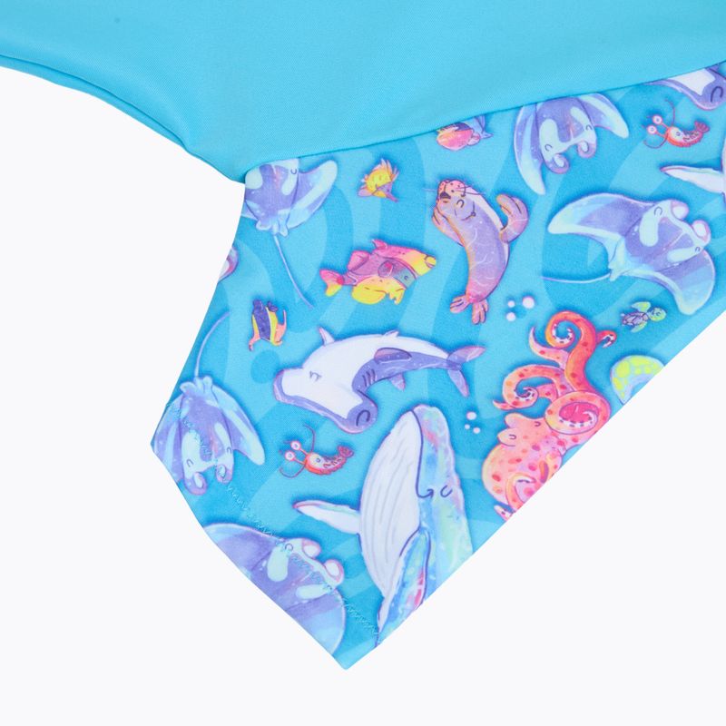 Strój pływacki dwuczęściowy męski Speedo Learn To Swim Digital Rash Top Set turkish sea 6