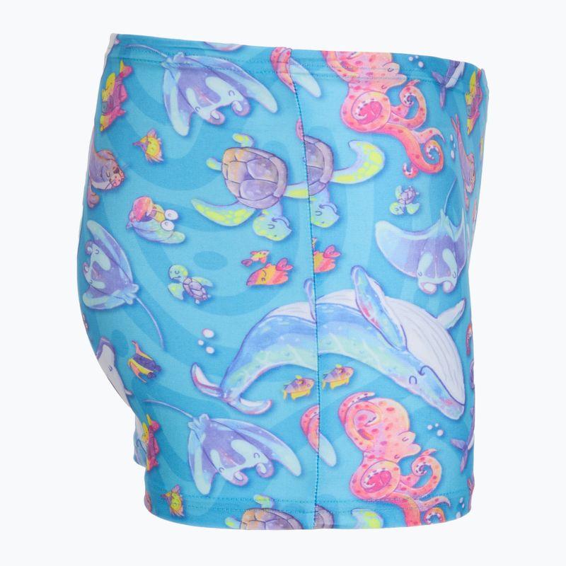 Strój pływacki dwuczęściowy męski Speedo Learn To Swim Digital Rash Top Set turkish sea 9
