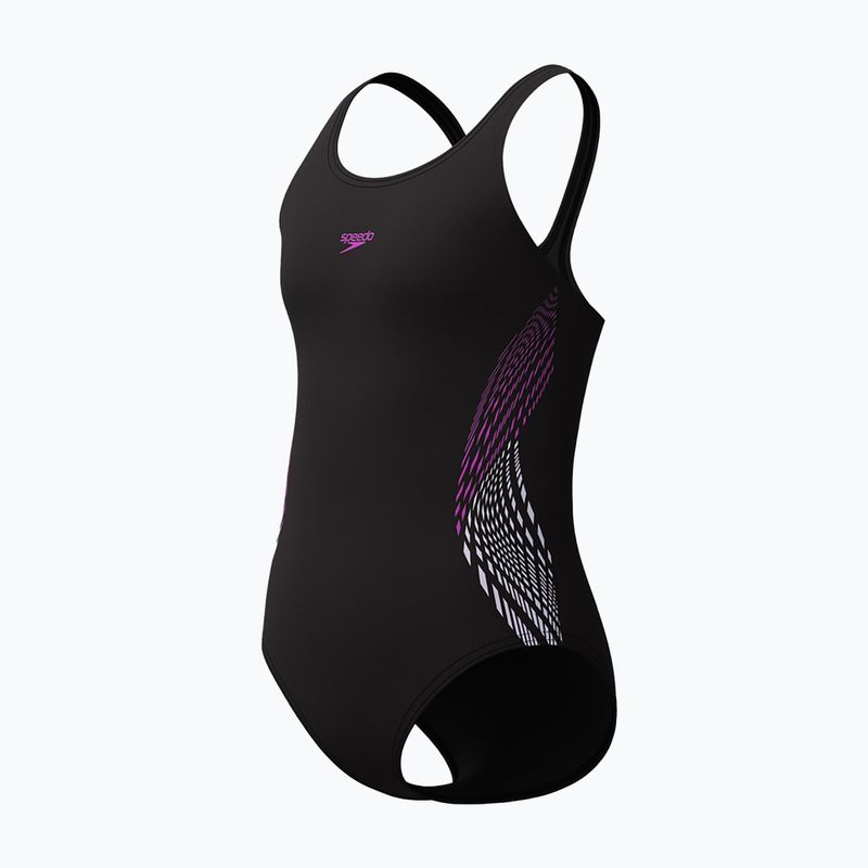 Strój pływacki jednoczęściowy dziecięcy Speedo Plastisol Placement Muscleback diva 3